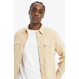 Levi's Tan button down shirt